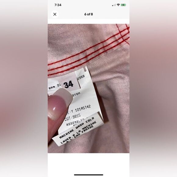 Vintage Quiksilver 100% Cotton Pin Up Girl Model Surf Board Shorts 34 - Picture 5 of 8